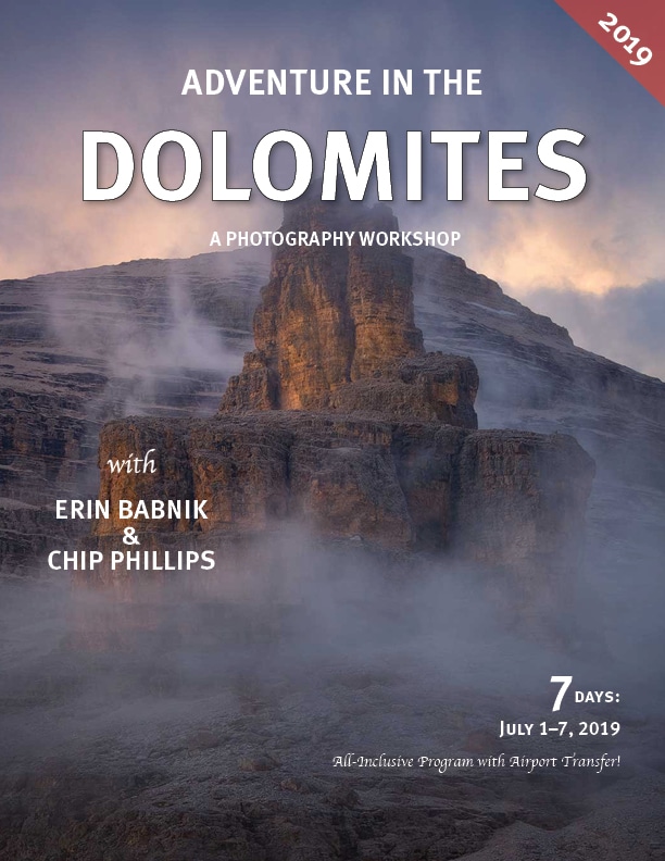 Adventure in the Dolomites - Photography Workshops by Erin Babnik Photography Adventure in the Dolomites - Photography Workshops by Erin Babnik Photography